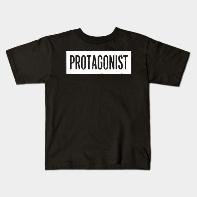 Protagonist Kids T-Shirt by Oolong